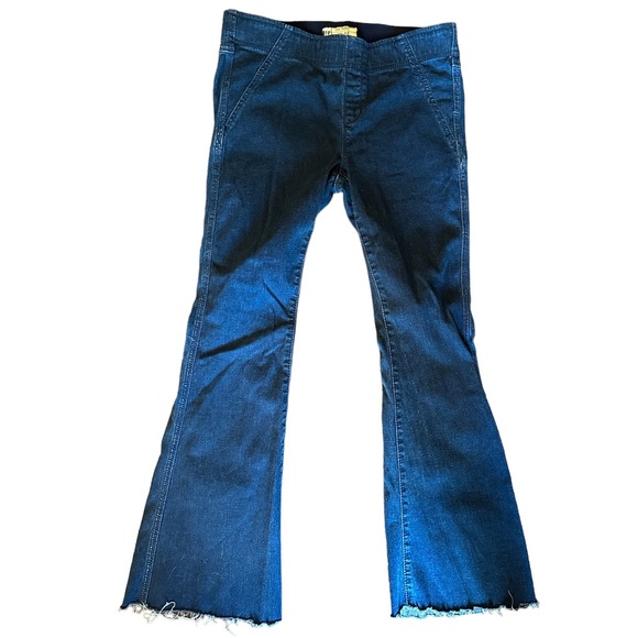 Free People Denim - Free People Pull On Flare Leg Pants Size 30 like new condition